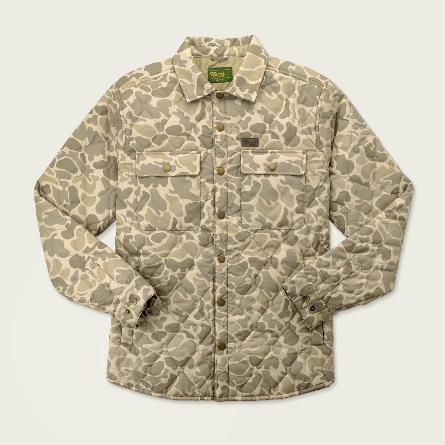 Saluda Puff Water Repellent Shacket – Marsh Wear Clothing