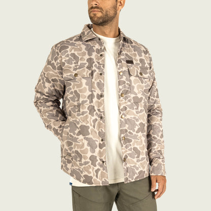 Saluda Puff Water Repellent Shacket – Marsh Wear Clothing